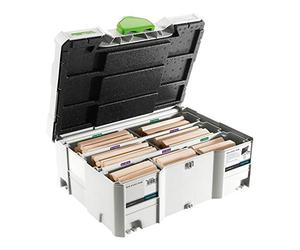 Festool 498205 - Surtido DOMINO XL tacos haya DS/XL D12/D14 128x BU