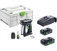 Festool 574738 - Taladro atornillador de batería, C 18 Li 5.2-Plus