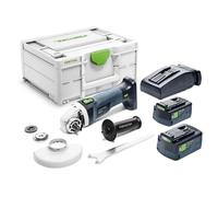Festool 577700 Amoladora angular AGC 18-125 5.0 EBI-Plus Accu