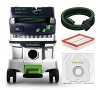 Festool Aspiradora Móvil CTL 26 E AC 574945 Con AUTOCLEAN + Accesorios CLEANTEC