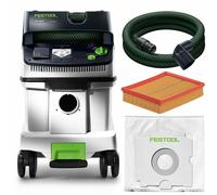 Festool Aspiradora Móvil Ctl 36 E 574965 +Tubo Aspiración Y Filtro Cleantec