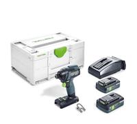 Festool 576482 TID 18 HPC 4.0 I-Plus Atornillador de impacto a batería 18V 4.0Ah Li-Ion
