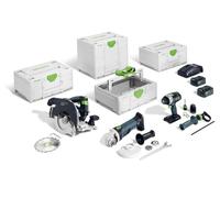 Festool Batería combinada Holzbau HKC 55/TPC 18/AGC 18/TB M 137-578025