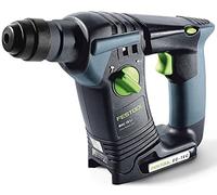Festool BHC 18 Li-Basic rotary hammers 1100 RPM - Martillo perforador (1,8 cm, 1100 RPM, 1,8 J, 4895 ppm, Batería, Ión de litio)
