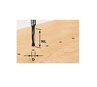 Festool Broca para Clavijas HW S8 D8/30 Z - Punta Centradora