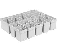 Festool Cajas de Inserción 50x50/50x100x68 - Juego de 13 Unidades | 6 cajas 50x50x68 mm y 7 cajas 50x100x68 mm - Compatible con Sortainer³ y Systainer³ Combi