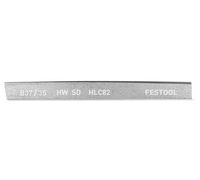 Festool Cuchilla Helicoidal HW SD HLC 82 - Repuesto 82 mm | Hoja de metal duro para cabezal de cepillo HLC 82 - instalación sin ajuste de vuelo