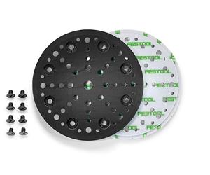 Festool Disco de Lijado D220 para Masilla Blanda - Planex LHS 2 | Almohadilla de interfaz 220 mm - accesorio para lijadora de cuello largo - extracción de polvo eficaz