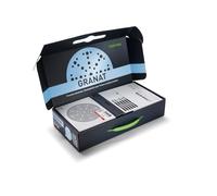 Festool Discos Abrasivos Granat STF D150/48 - Set 6 Granos | Lijas orbitales 150 mm, grano P60 a P320 - Para pinturas VOC y superficies duras, sistema StickFix