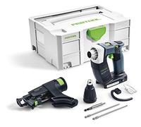 Festool DWC 18-2500 2500 RPM - Destornillador (18 V, Ión de litio, 2,3 kg, 2 pieza(s), Phillips, 2500 RPM)