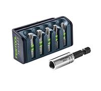 Festool Estuche de Puntas BT-IMP SORT1 - Set Puntas 1/4" | Set de 5 puntas de impacto con portapuntas magnético BH 52 Impact - twinBOX incluida