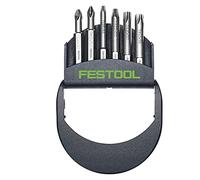 Festool Estuche de Puntas BT-IMP SORT5 - Bit-Check para Atornillador | 6 puntas de impacto PZ2, PH2, TX20-TX40 en estuche compacto de bolsillo - diseño plano y redondeado