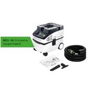 Festool Extractor Móvil CT 15 E Cleantec Aspirador 15L 577410 Incl. 2 Boquillas