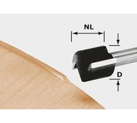 Festool 491666 - Fresa para enrasar HW HW D 19/16 S8 OFK 700