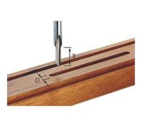 Festool Fresa de ranuras HS S8 D 3/8