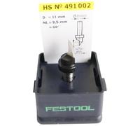 Festool 491002 - Fresa para tipos HS, vástago 8 mm HS S8 D11/60°