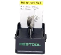Festool Fresa helicoidal HW para ranurar HS Spi S8 D12/20