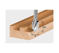 Festool 490950 - Fresa helicoidal HS para ranura, vástago 8 mm HS Spi S8 D18/25