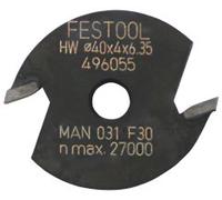 Festool - Fresa para ranurar HW D40 x 4 KL