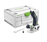Festool Fresadora de Cantos a Batería MFKC 700 EB-Basic 18 V | Motor sin escobillas EC-TEC, pinza 8 mm, aspiración integrada, diseño compacto - batería no incluida