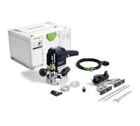 Festool Fresadora de Mano OF 1010 REBQ-Plus Compacta | Fresadora manual profesional con luz LED, ajuste de profundidad 0,1 mm y sistema electrónico MMC