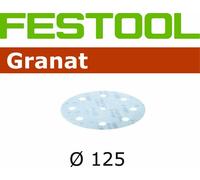 Festool Granat 125mm Discos de Lijado Adhesivo 8 Agujero P800-P1500 para P. Ej.