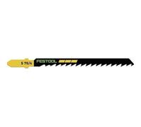 Festool Hoja de calar S 75/4/5 Wood Basic | Carpintería rápida - División de dientes de 4 mm, profundidad de corte 75 mm, compatible con PS 300 a PSC 420