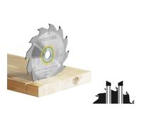 Festool Hoja de Sierra Circular 210x2,6x30 - HW Z18 W Madera | Dentado alternado, ángulo de ataque fuerte - compatible con sierra de mesa Festool TS 75