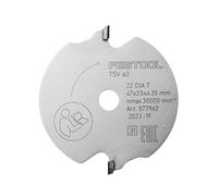 Festool Hoja de sierra de pre-corte DIA 47x2,5x6,35 T2