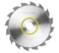 Festool Hoja de Sierra Panther HW 210x2,6x30 Z16 PW - Corte Longitudinal | Disco sierra circular 210 mm, 16 dientes widia, ángulo de ataque 28°, diámetro de perforación 30 mm