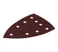 Festool Hojas de Lijar Delta STF DELTA/9 P120 RU2/50-50 Unidades | Lija triangular con grano P120, sistema StickFix, para lijadoras delta - pack de 50 hojas para madera