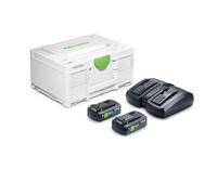 Festool Juego de energía SYS 18 V 2 x TBX4 TCL6DUO