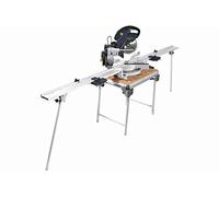 Festool KAPEX KS 120 REB Sierra Ingletadora Radial Set-MFT 576663 | Sierra de inglete deslizante 1600 W con mesa multifunción MFT KAPEX y accesorios incluidos