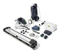 Festool KSC 60 EB 5,2 I-UG-Set KAPEX - Sierra de tracción (hoja de sierra circular, abrazadera de tornillo, luz de impacto, forja angular, bolsa para recoger el polvo, llave Allen, juego de energía,