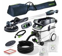 Festool Lijadora Cuello Largo + M Aspiradora 575455 LHS E 225 Planex Easy + Ctm