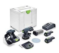 Festool Lijadora de Cantos a Batería ES-ETSC 125 3,0 I-Plus | Lijadora inalámbrica profesional para cantos serrados y fresados, con o sin barniz - sin cable, sin limitaciones