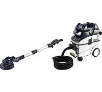 Festool Lijadora de Pared LHS 2 225/CTL 36-Set PLANEX | Set profesional: lijadora de brazo largo 225 mm + aspirador CTL 36 integrado, ideal para paredes y techos