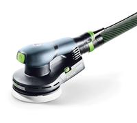Festool Lijadora Excentrica ETS EC 125/3 EQ-Plus 125 mm | Motor EC brushless, plato Jetstream 125 mm, velocidad variable - para madera y superficies exigentes