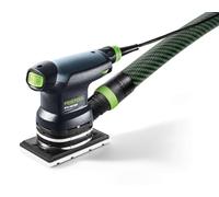 Festool Lijadora Orbital RTS 400 REQ - Compacta, 250 W | Lijadora de acabado profesional con electrónica MMC, plato 80x130 mm y sistema CLEANTEC
