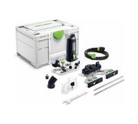 Festool MFK 700 EQ-Plus Fresadora de Cantos con Tope Lateral y Systainer | Motor de 720 W, 10.000-26.000 rpm, pinza de 6-8 mm, ajuste fino de 14 mm, cable plug-it y capó de aspiración integrado