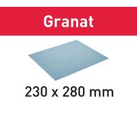 Festool Schleifpapier 230x280 P40-P400 GR 25 oder 50 Unidad Granate Selección