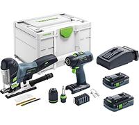 Festool Set Atornillador y Caladora a Batería T 18+3/PSC 420