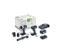 Festool - Set de atornillado inalámbrico tid 18 5.2/4.0-set tpc 18/4 festool - 576995