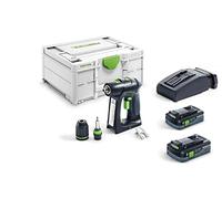 Festool Taladro atornillador a batería C 18 HPC 4,0 I-Plus