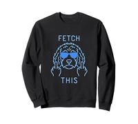 Fetch This Dog Humor Divertido Cockapoo alemán Sudadera