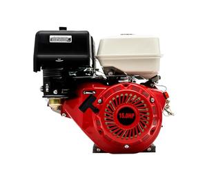 Fetcoi Motor de gasolina de 4 tiempos de 15 CV con arranque por cable, motor de gasolina HV de 420 cc, motor de cuatro tiempos refrigerado por aire 9000 W 3600 rpm