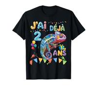 Fête d'anniversaire caméléon pour Enfants de 2 ANS Camiseta