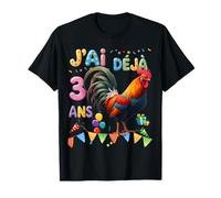 Fête d'anniversaire poulette pour Enfants de 3 ANS Camiseta