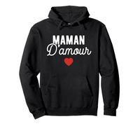 Fete Des Meres Camiseta Mamá Amor Fiesta De Madre Personalizado Sudadera con Capucha