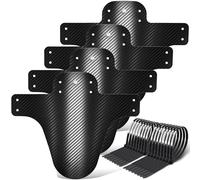 FETESNICE 2 Piezas Guardabarros MTB Bicicleta Montaña | Delantero y Trasero 24/26/27,5/29” Universal, Ligero y Resistente, Solo para Frenos de Disco